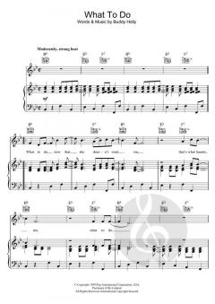 What To Do von Buddy Holly 