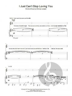 I Just Can't Stop Loving You von Michael Jackson 