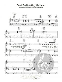 Don't Go Breaking My Heart von Elton John 