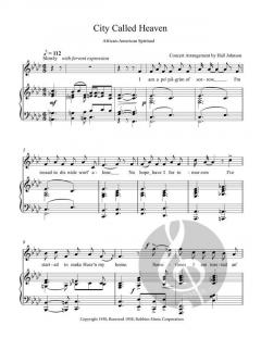 City Called Heaven (F minor) von Hall Johnson 