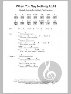 When You Say Nothing At All von Ronan Keating 