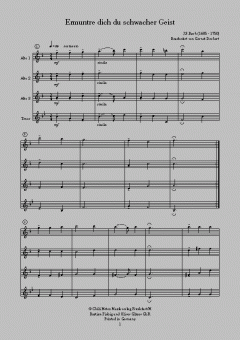 3 Choräle von J.S. Bach 