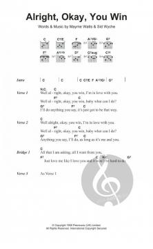 Alright, Okay, You Win von Peggy Lee 