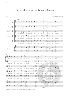 A Purcell Anthology (Henry Purcell) 