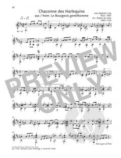 Chaconne des Harlequins von Jean Baptiste Lully 