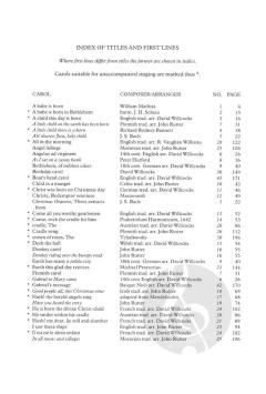 Carols For Choirs Vol. 3 