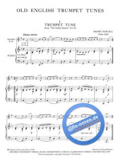Old English Trumpet Tunes Book 1 von Sidney Lawton im Alle Noten Shop kaufen