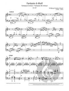 Fantasia in D minor von Wolfgang Amadeus Mozart 
