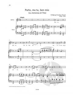 Parto, ma tu, ben mio von Wolfgang Amadeus Mozart 