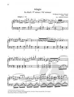 Adagio von Wolfgang Amadeus Mozart 