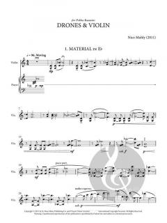 Drones And Violin von Nico Muhly (Download) im Alle Noten Shop kaufen - SMD357036