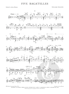 5 Bagatelles von William Walton 