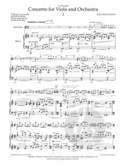 Concerto for Viola and Orchestra von William Walton im Alle Noten Shop kaufen