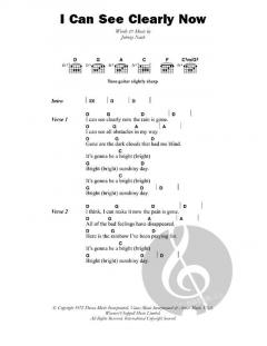 I Can See Clearly Now von Johnny Nash 