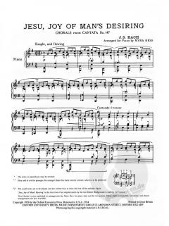 Jesu bleibet meine Freude von Johann Sebastian Bach 