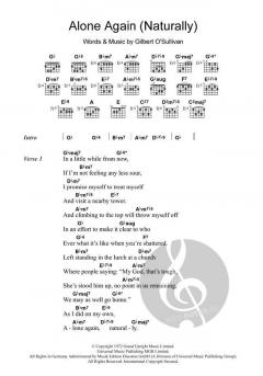 Alone Again (Naturally) von Gilbert O'Sullivan 