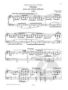 Pavane pour une Infante Défunte von Maurice Ravel 