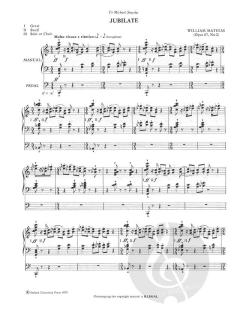 A Mathias Organ Album von William Mathias 