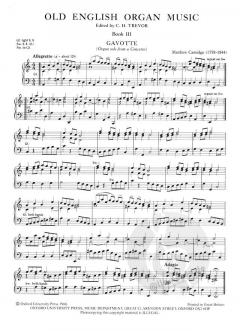 Old English Organ Music for Manuals 3 