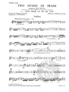 Now thank we all our God (John Rutter) 