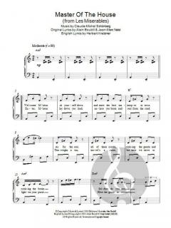 Master Of The House von Claude-Michel Schönberg 