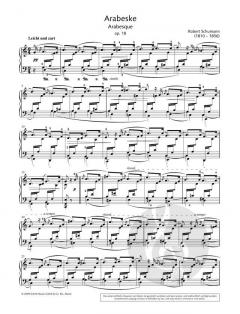 Arabesque von Robert Schumann 