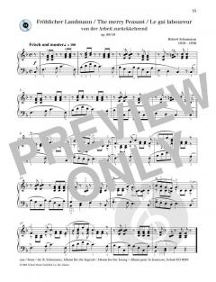 The Merry Peasant von Robert Schumann 