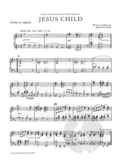 Jesus Child (John Rutter) 