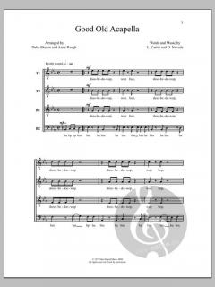 Good Old Acapella von D. Sharon 