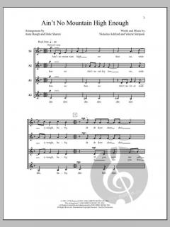 Ain't No Mountain High Enough von Nickolas Ashford 