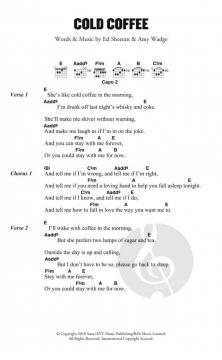 Cold Coffee von Ed Sheeran 