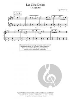 Larghetto von Igor Strawinsky 