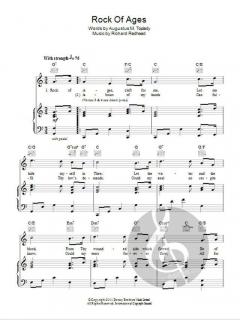 Rock Of Ages von Augustus M. Toplady 