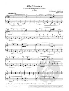 Sweet Dreaming von Pjotr Iljitsch Tschaikowski 
