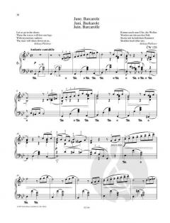 June von Pjotr Iljitsch Tschaikowski 