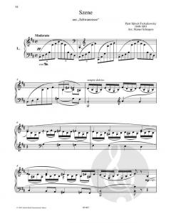 Scene from 'Swan Lake' von Pjotr Iljitsch Tschaikowski 