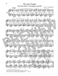 The New Doll von Pjotr Iljitsch Tschaikowski 
