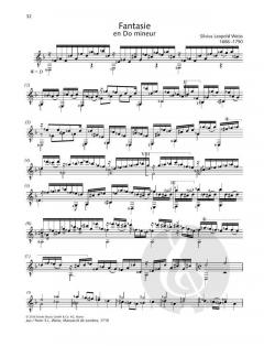 Fantasie von Silvius Leopold Weiss 