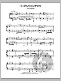 Rosamunde Entr'acte von Franz Schubert 