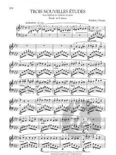 Etude in F minor von Frédéric Chopin 