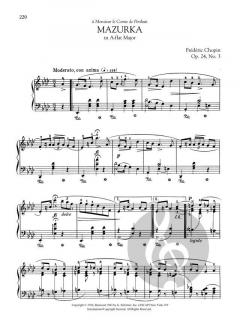 Mazurka in A-flat Major, Op. 24, No. 3 von Frédéric Chopin 