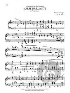 Valse brillante in A-flat Major, Op. 34, No. 1 von Frédéric Chopin 