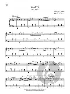 Waltz in A minor, KK. IVb, No. 11 von Frédéric Chopin 