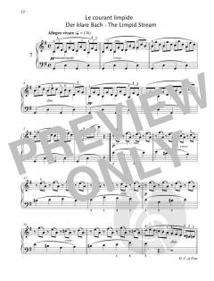 The Limpid Stream von Friedrich Burgmüller 