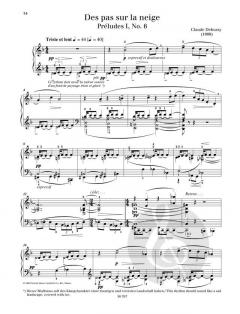 Des pas sur la neige von Claude Debussy 