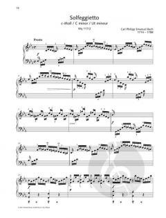Solfeggietto C minor von Carl Philipp Emanuel Bach 