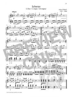 Scherzo C major von Anton Diabelli 