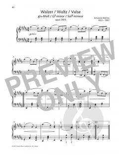 Waltz G-sharp minor von Johannes Brahms 