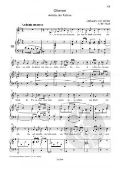 Arabiens einsam Kind von Carl Maria von Weber 