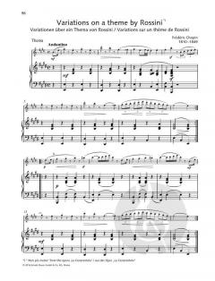 Variations on a theme by Rossini von Frédéric Chopin 
